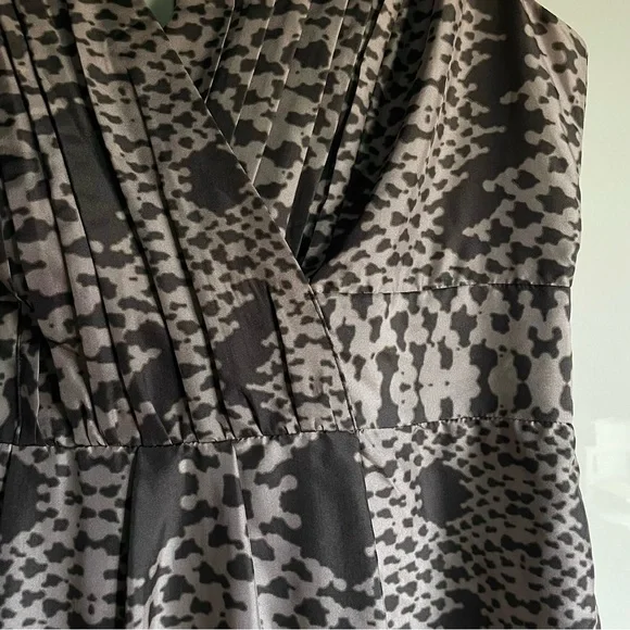 NWT Banana Republic Silk Snake Print Sheath Dress Career Cocktail Size 10 - Picture 7 of 11